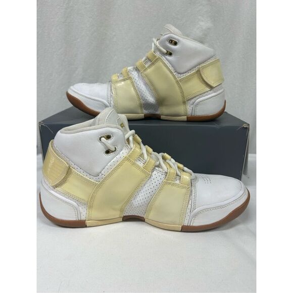 Nike‎ Air Believe Force Basketball 317990 112 Vintage 2007 White Mens Size 11 - Picture 1 of 9